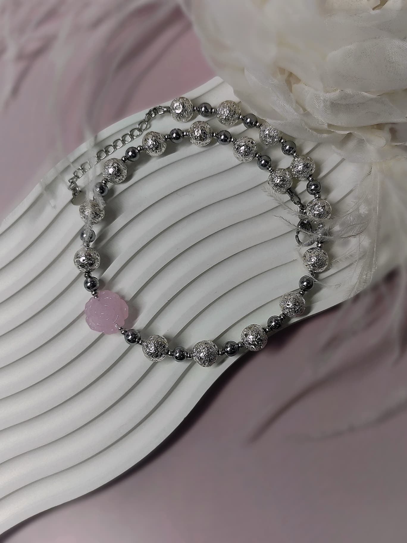 Колье "Silver Rose"