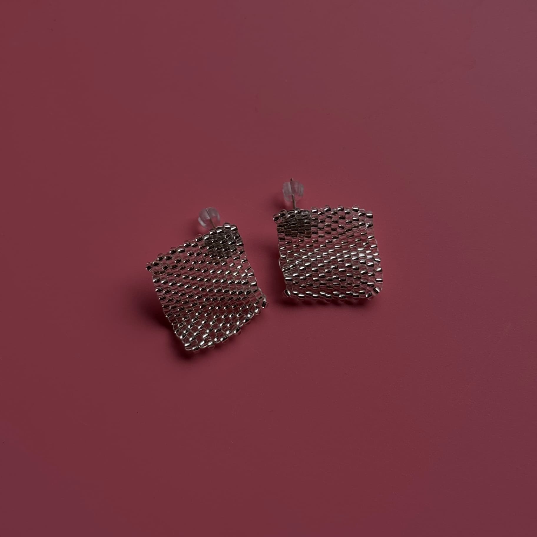 Серьги «Liquid Metal”