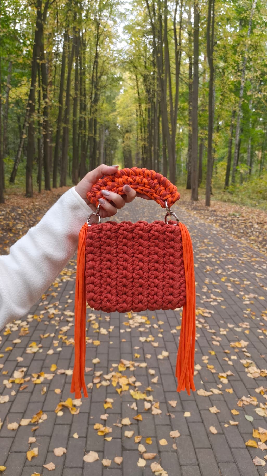 Трикотажная сумка Pumpkin