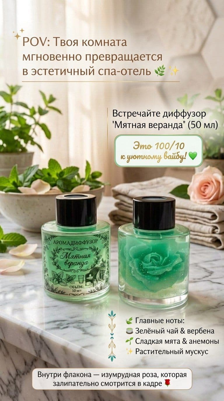 Диффузор Мятная веранда